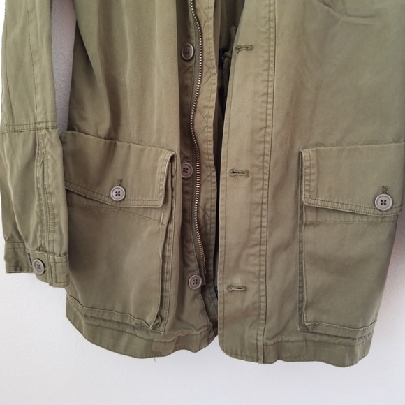 ZARA army green Utility Jacket - Picture 5 of 8
